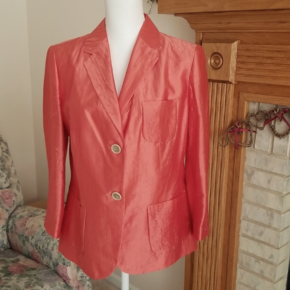 TALBOTS NWT Silk Blazer 10 - Picture 14 of 15